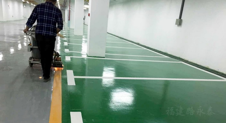 停车场划线 停车场划线