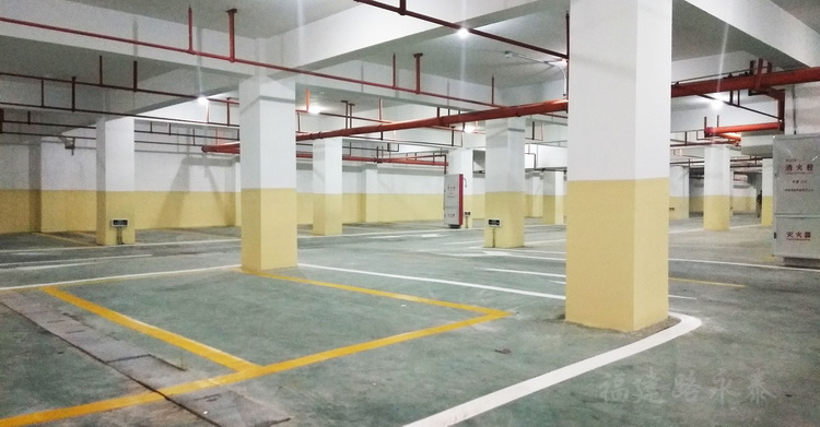 南安市江滨路地下停车场划线(图6) 南安市江滨路地下停车场划线(图6)